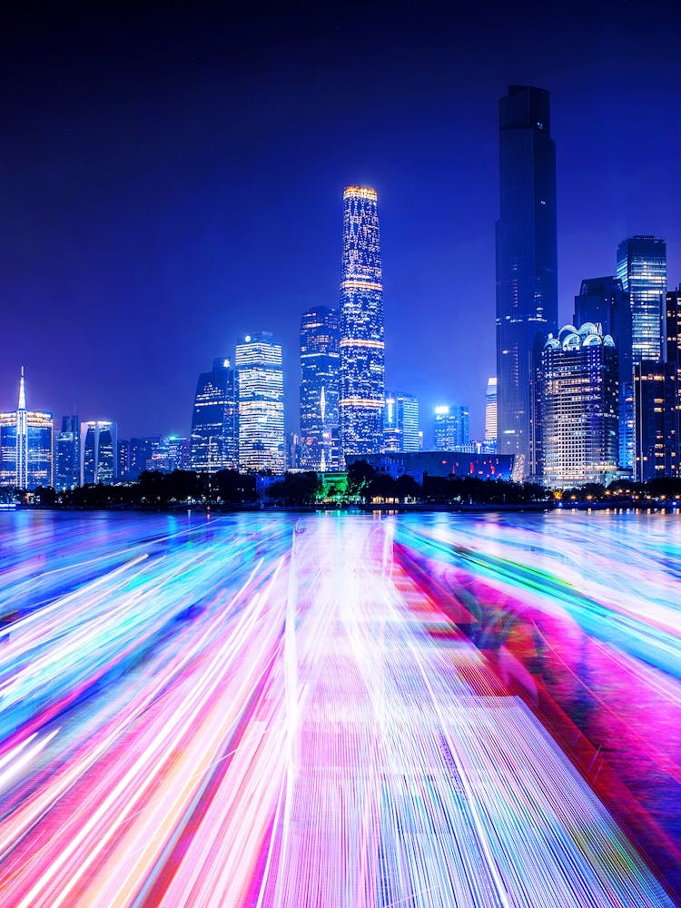 Neon light city #1 (synthwave/vaporwave/retrowave/cyberpunk) — aesthetic poster