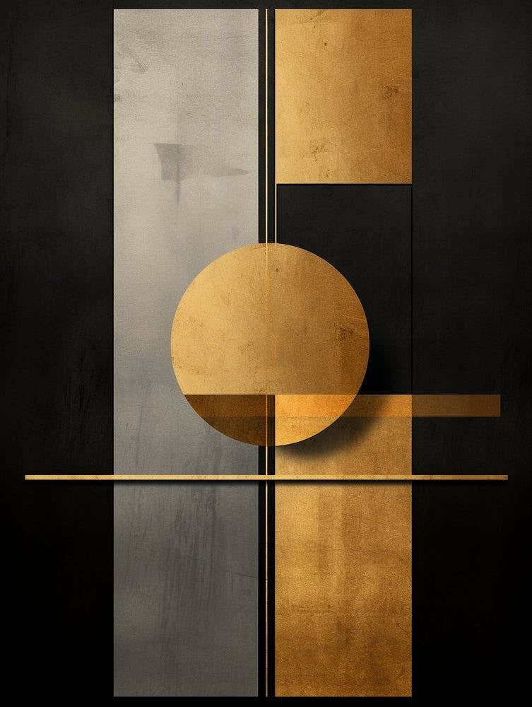 Minimalist Geometry Abstract Illustration 20