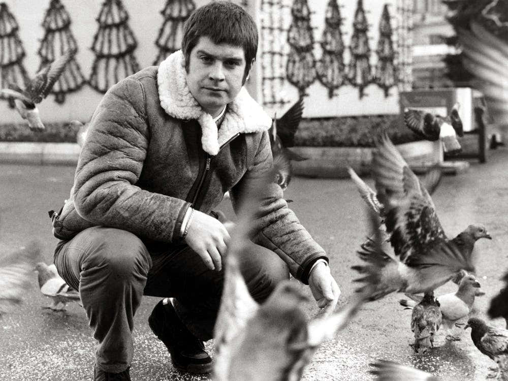 Ozzy Osbourne Feeding The Pigeons 1982