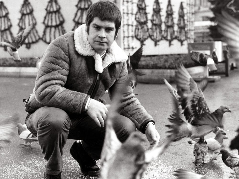 Ozzy Osbourne Feeding The Pigeons 1982