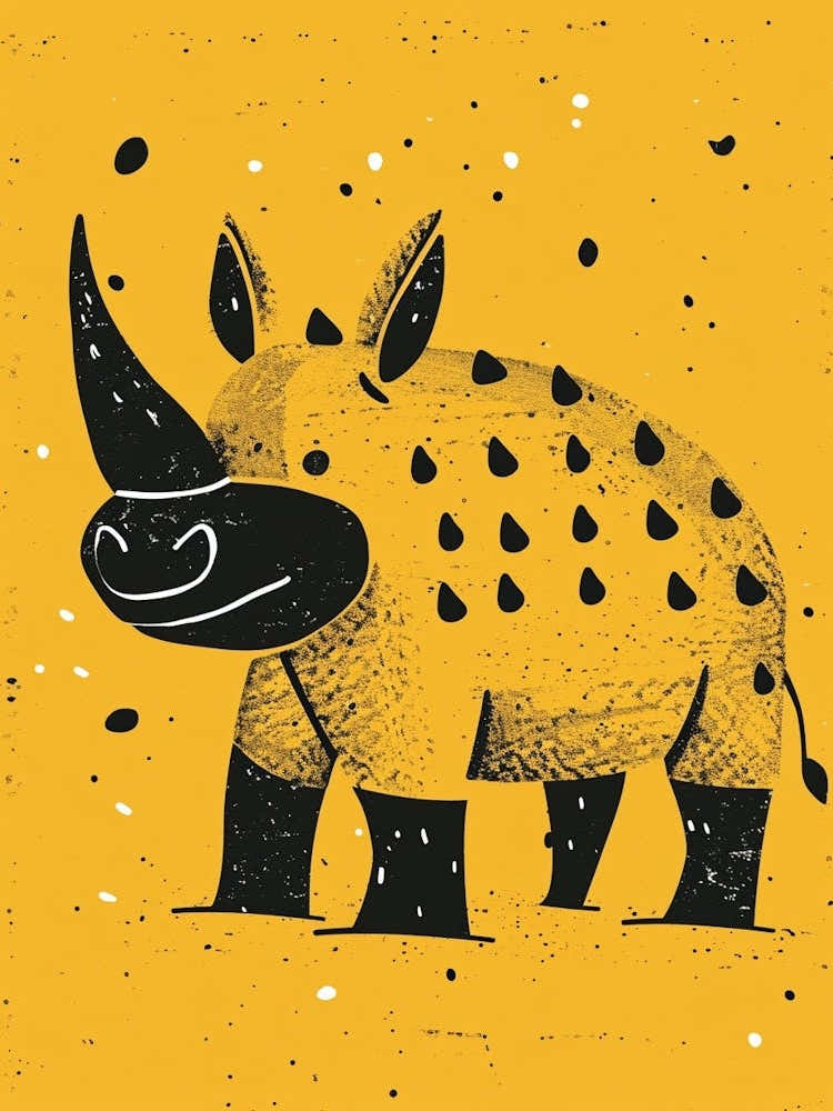 Yellow Rhinoceros 1
