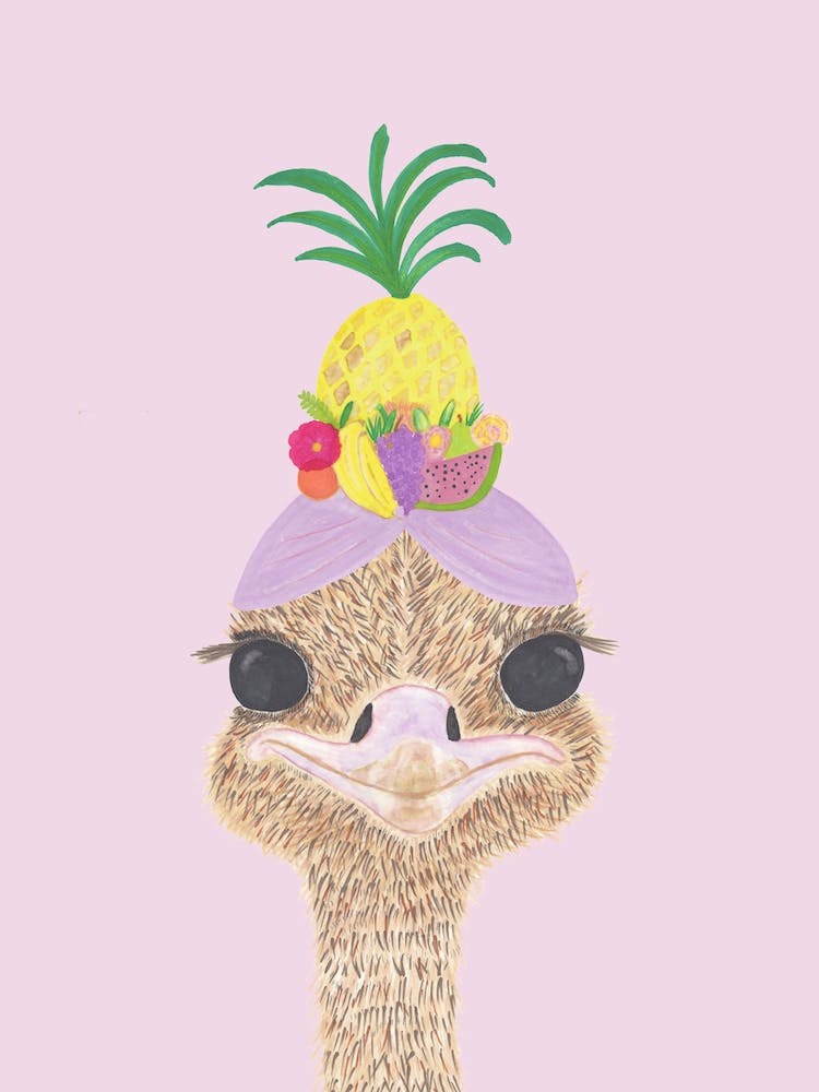 Carmen The Ostritch In Blush