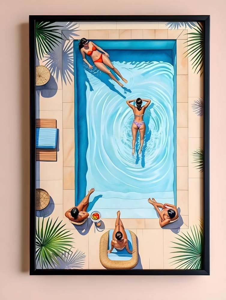 Summer Poolside Vibes - Overhead Relaxation