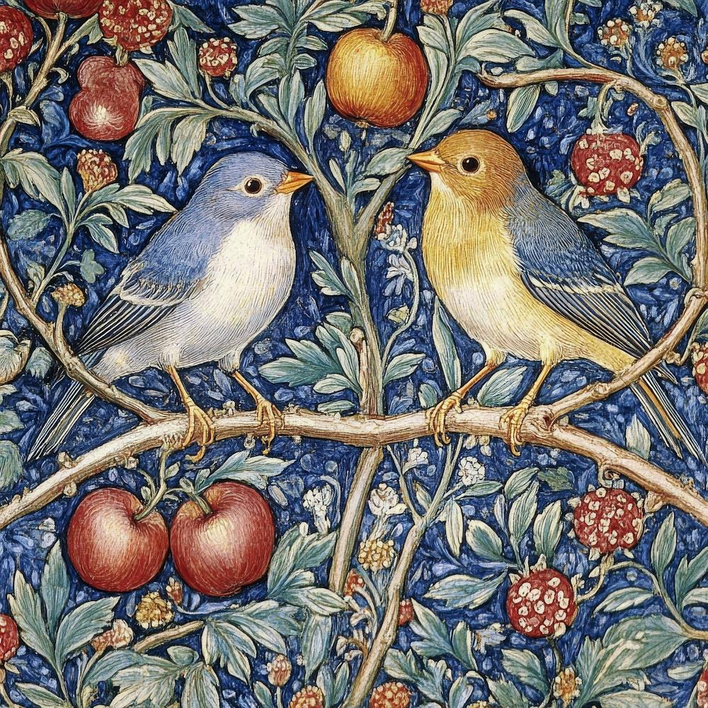 Birds On A Branch Art 41