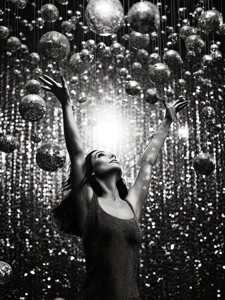 Disco Ball Ceiling Dancing 3
