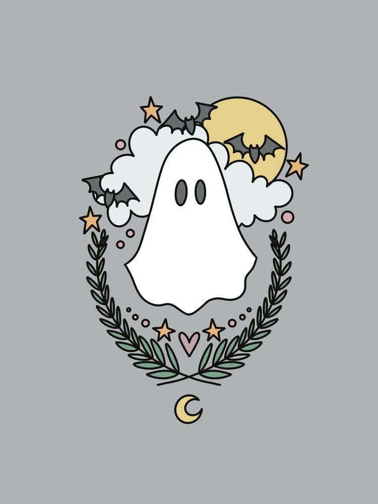 Cute Ghost | Gray