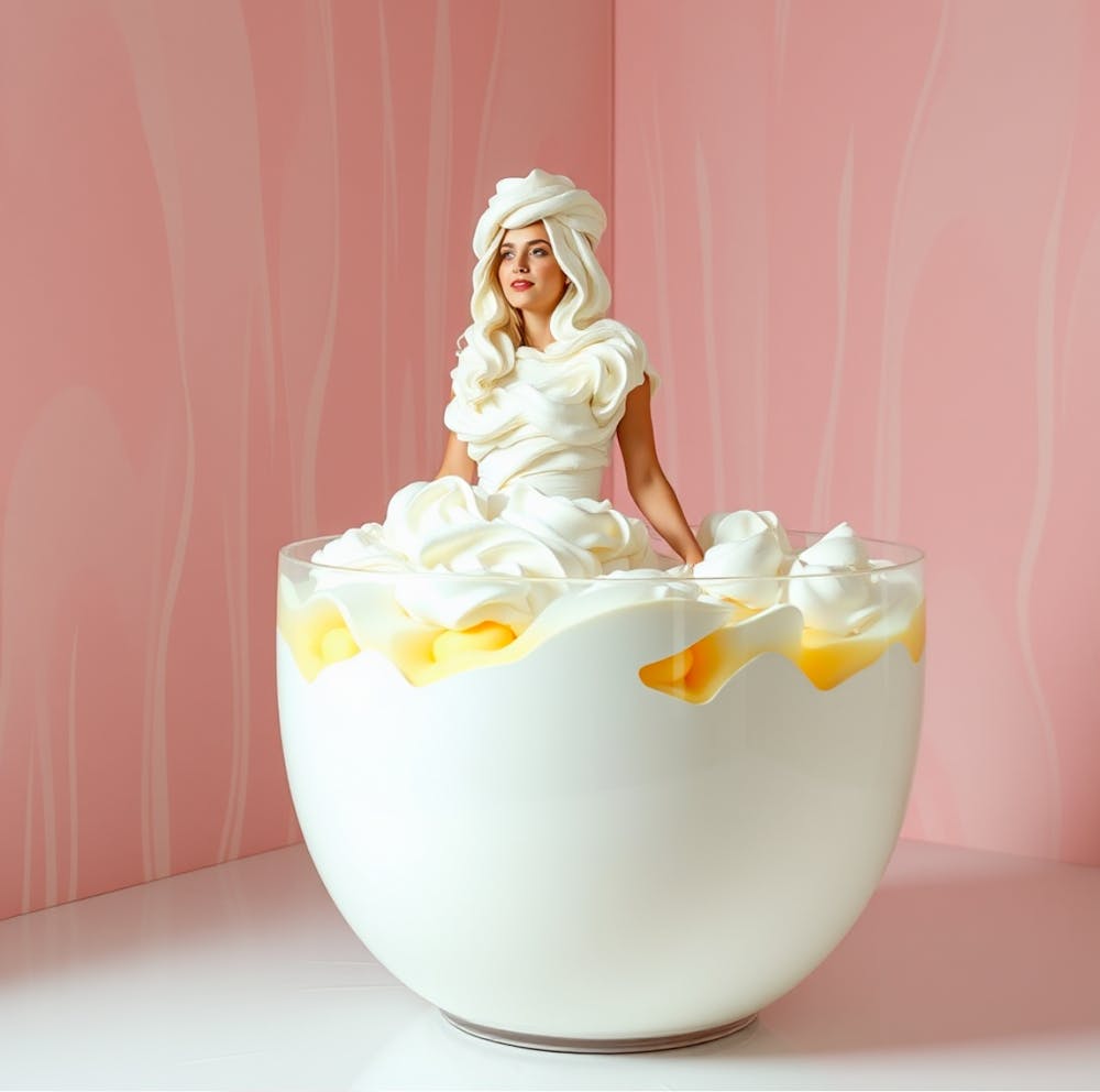 Girl In A Bowl