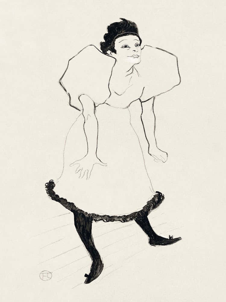 Study (1895), Henri de Toulouse-Lautrec