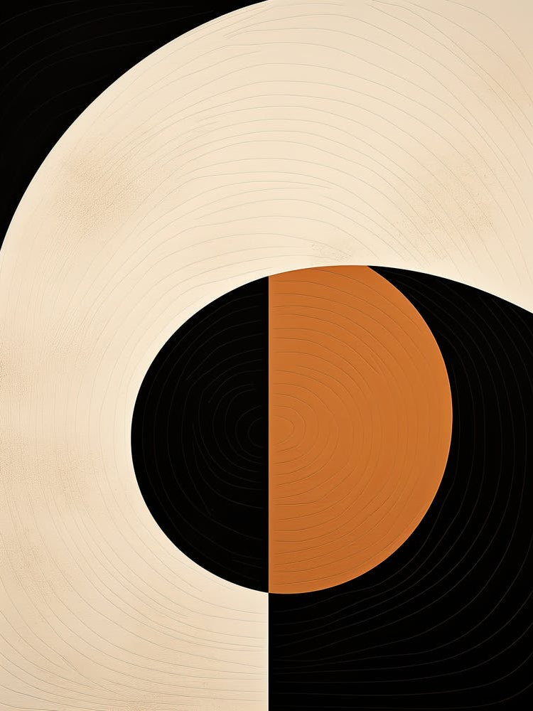 Tribal Geometry Dreamscape In Boho Style