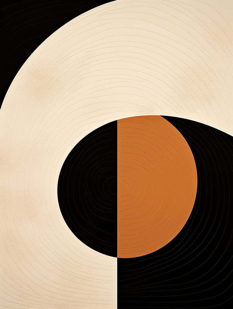 Tribal Geometry Dreamscape In Boho Style