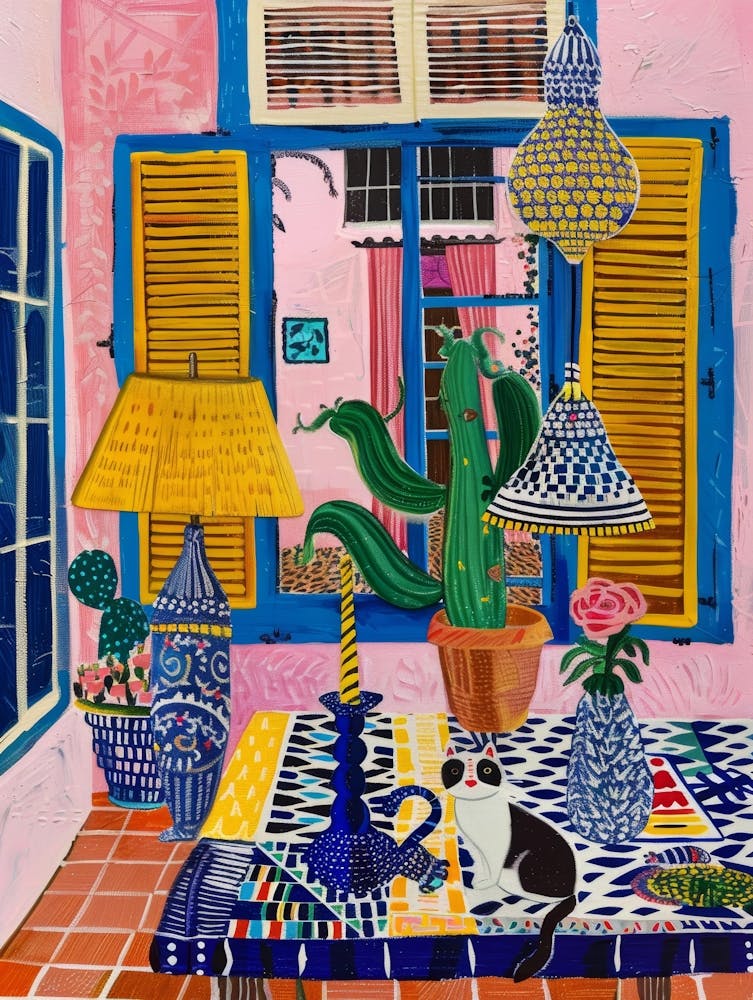 Cat In The Window 3