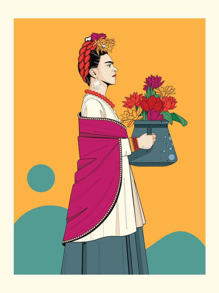 Frida Kahlo Illustration