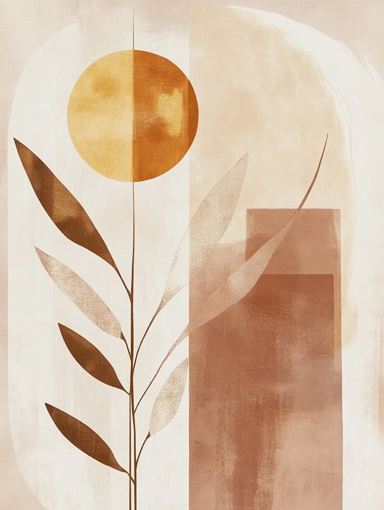 Abstract Flower Canvas Print 1