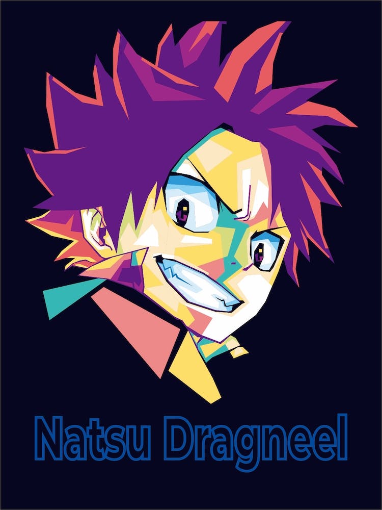 Natsu Dragneel Popart Wpap
