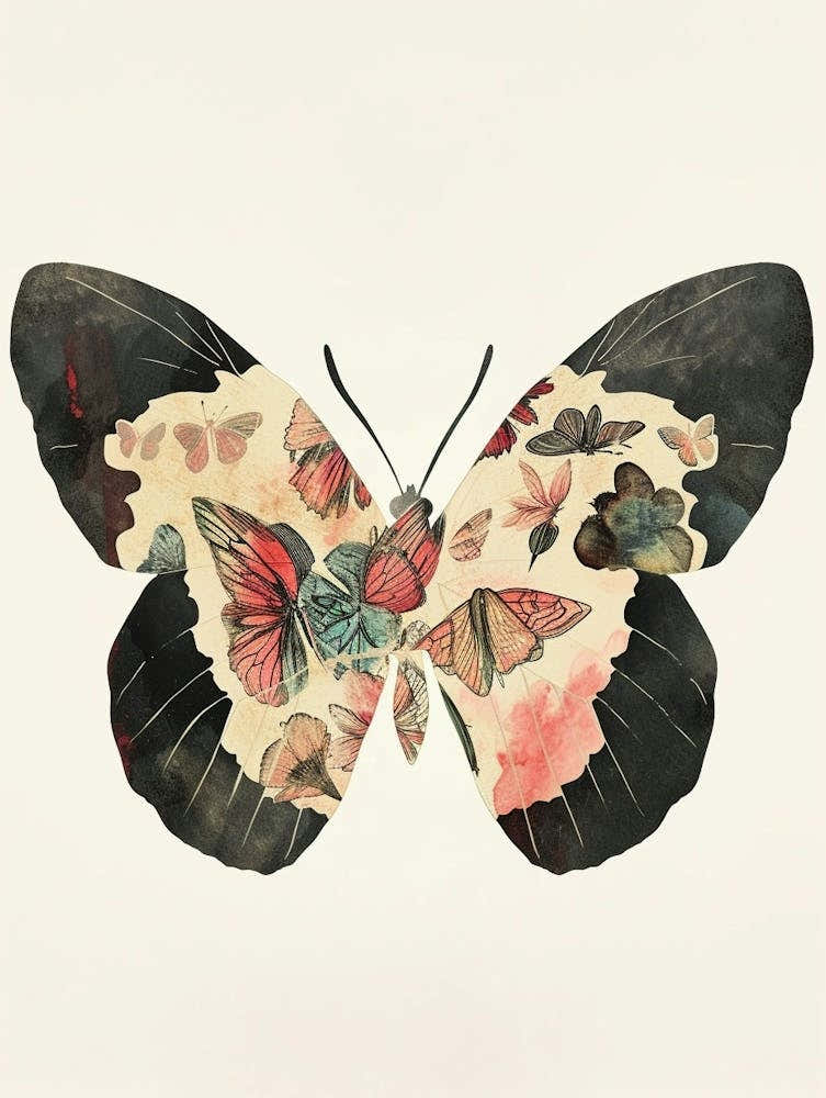 Colourful Insect Illustration Butterfly 27