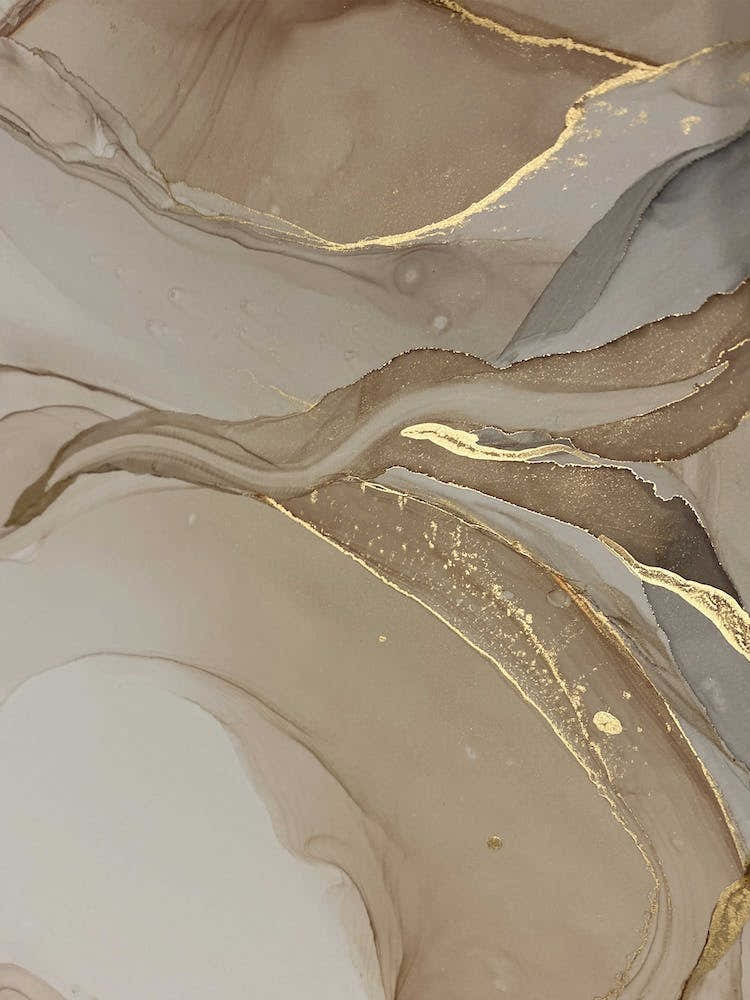 Bronze Abstract Brown 2