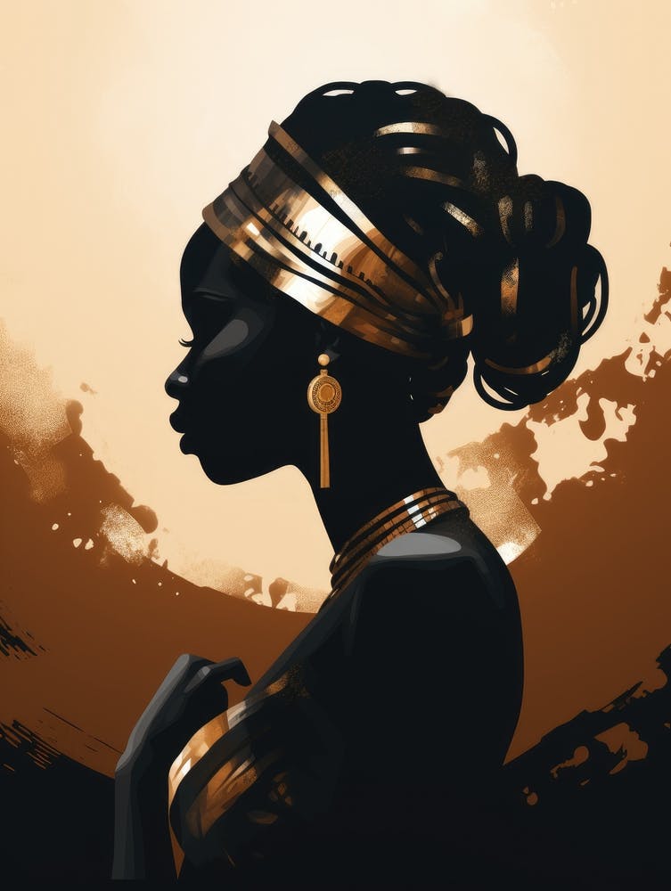 Portrait Of African Woman 2