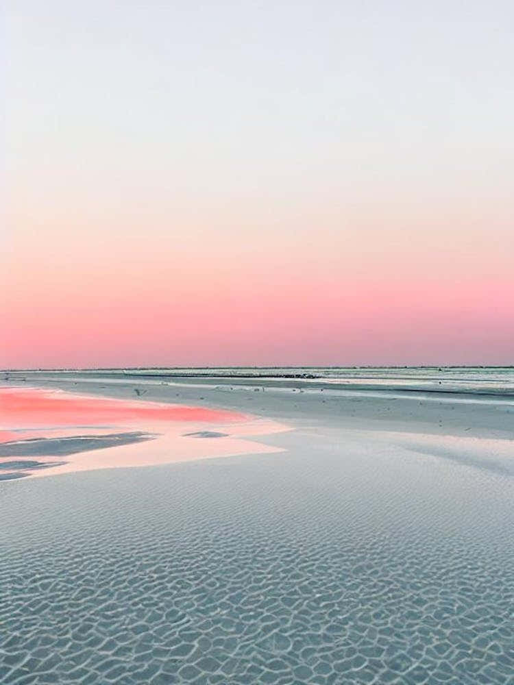West Wittering Beach, West Sussex Pink Photography 1