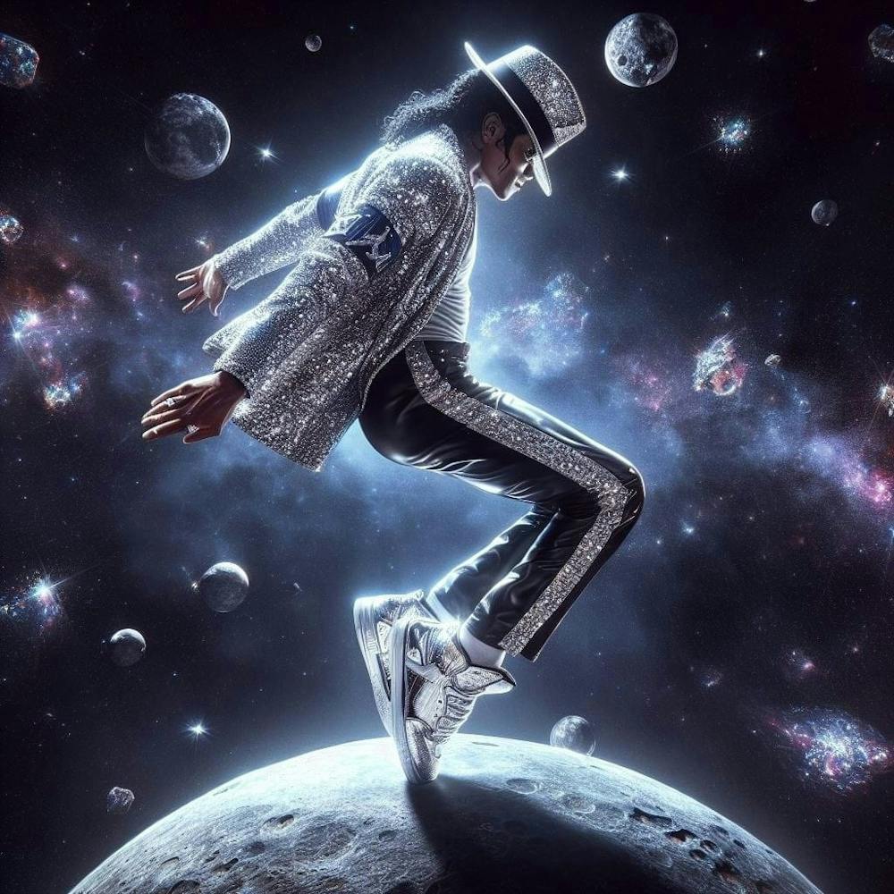 Michael Jackson In Space