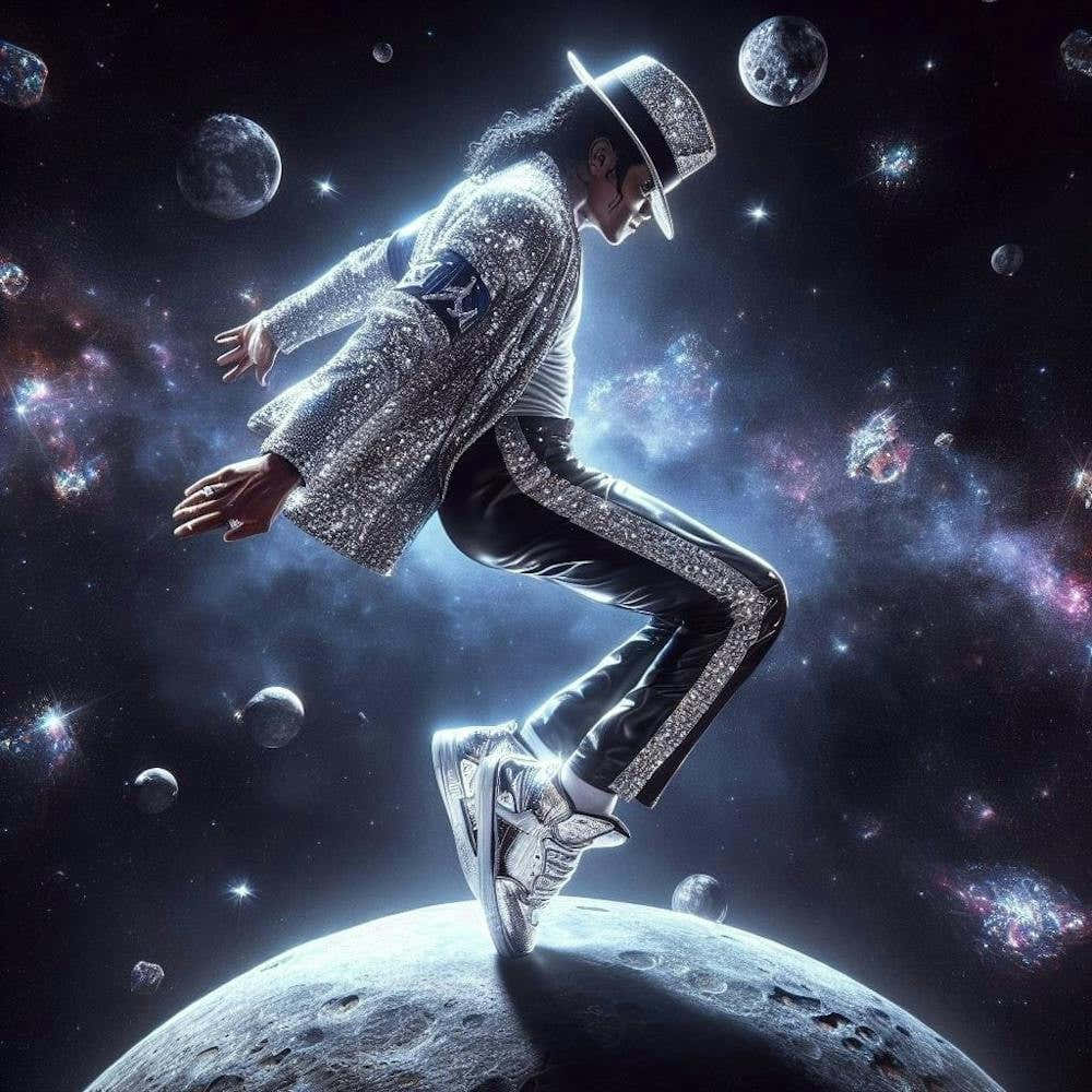 Michael Jackson In Space