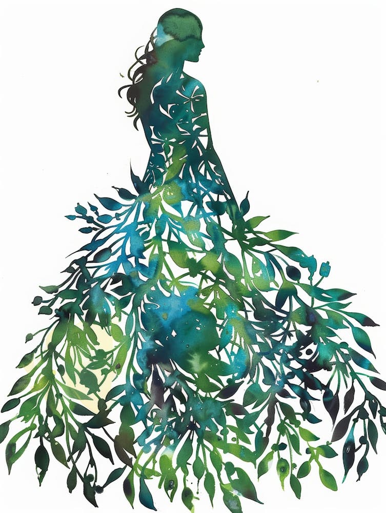 Woman In A Dress 4