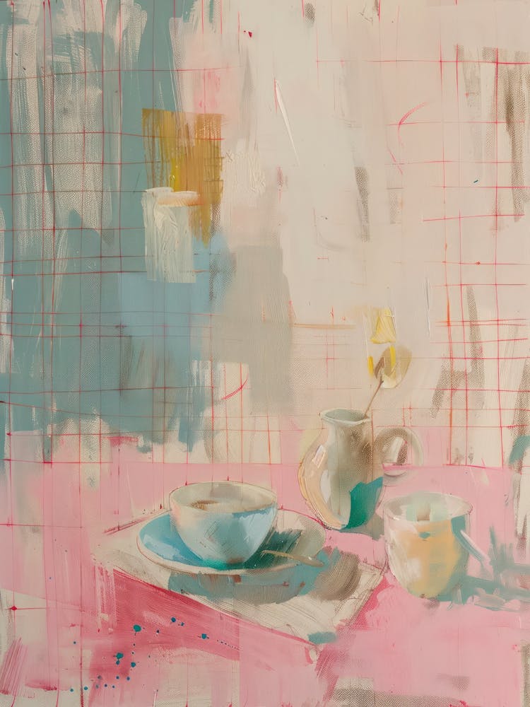 Pink Breakfast Food Porridge 3