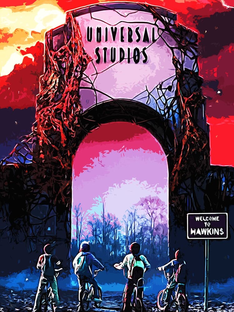 Stranger Things Poster movie 1