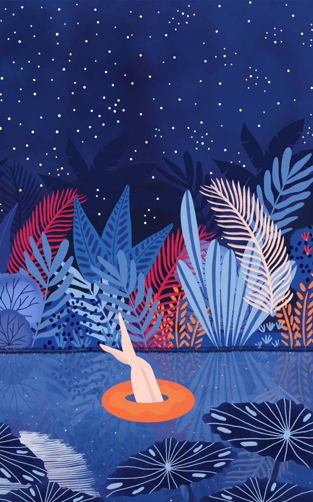Nightime Swims