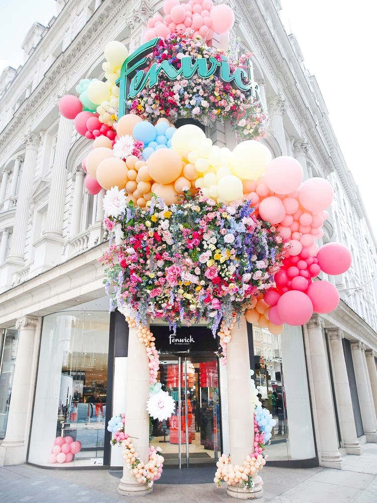 Rainbow Balloons London