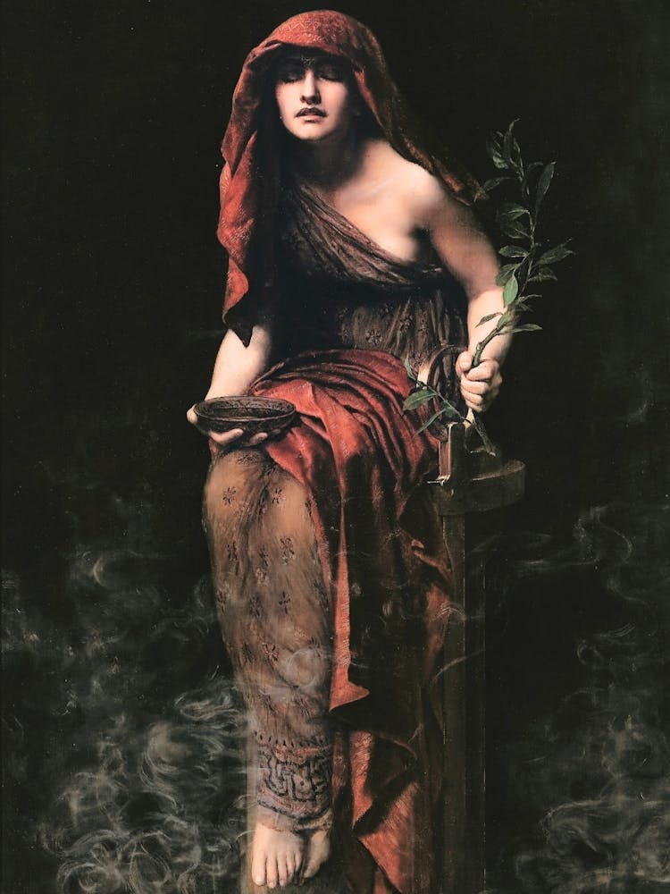 Priestess of Delphi - John Collier 1891