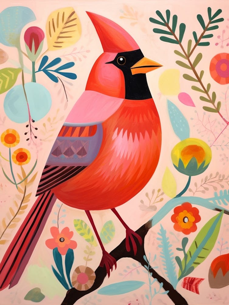 Pink Scandi Cardinal 3