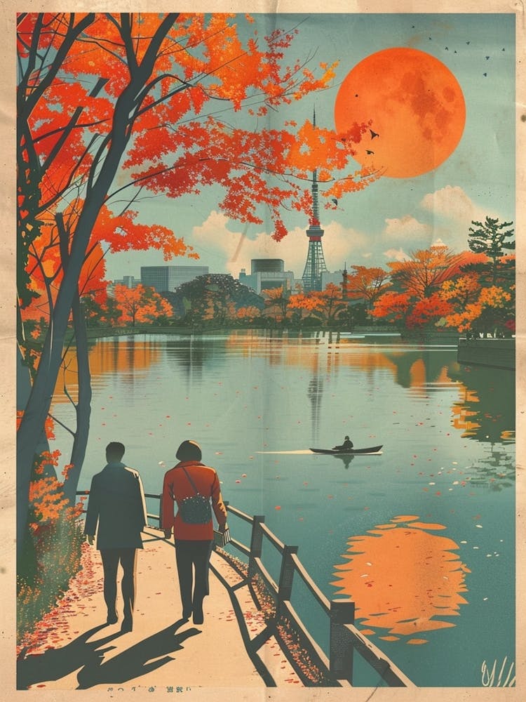 Ueno Park In Tokyo Mid Century Modern 2
