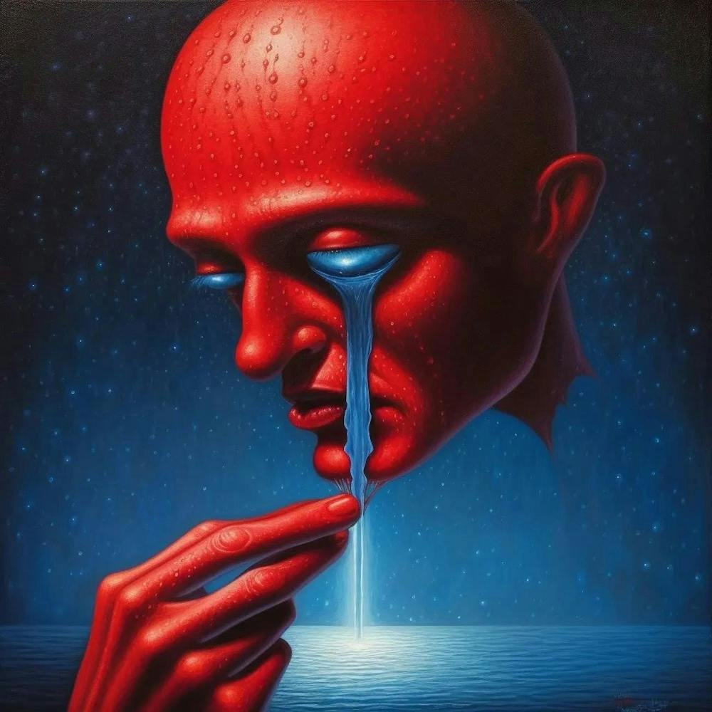 Crying Man