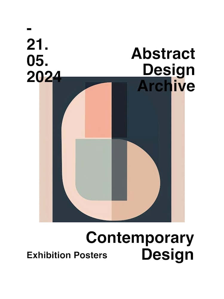 Abstract Design Archive Poster 20