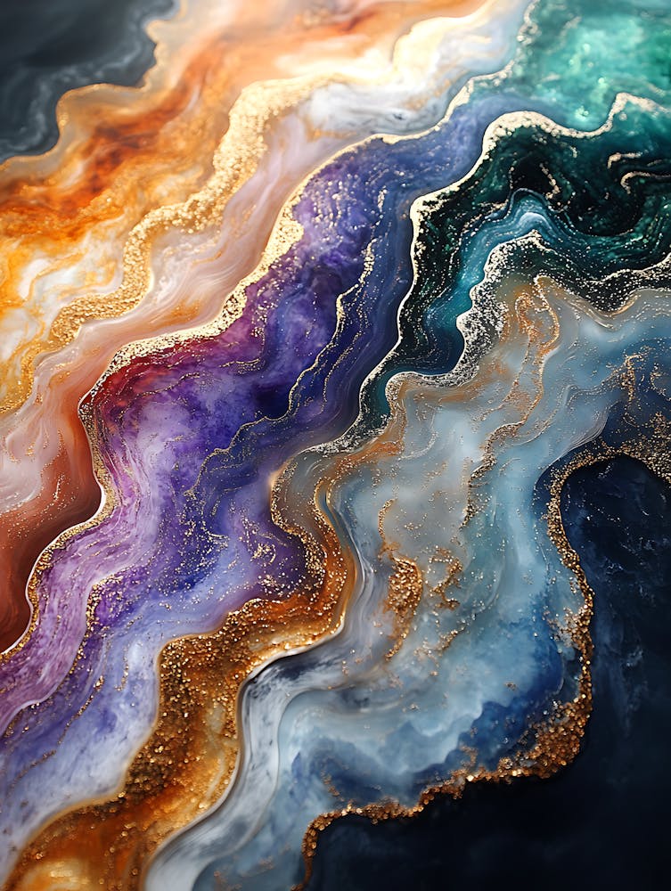 Stunning Whimsical Marble 23