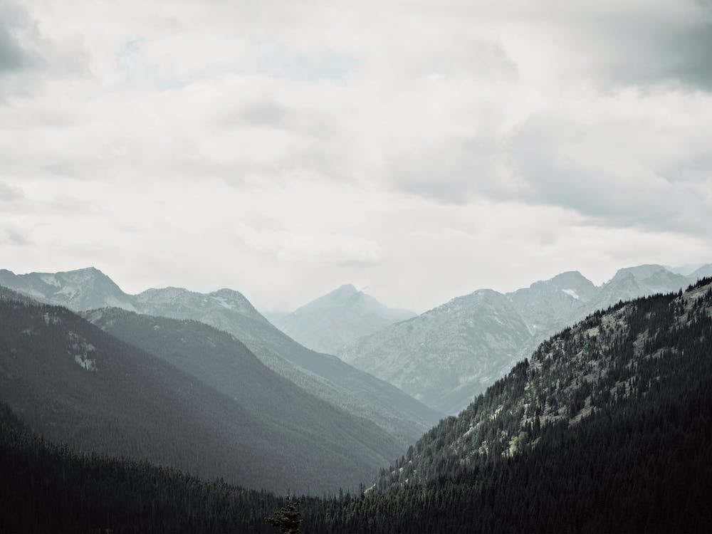 Wide Open Mountain Scenery