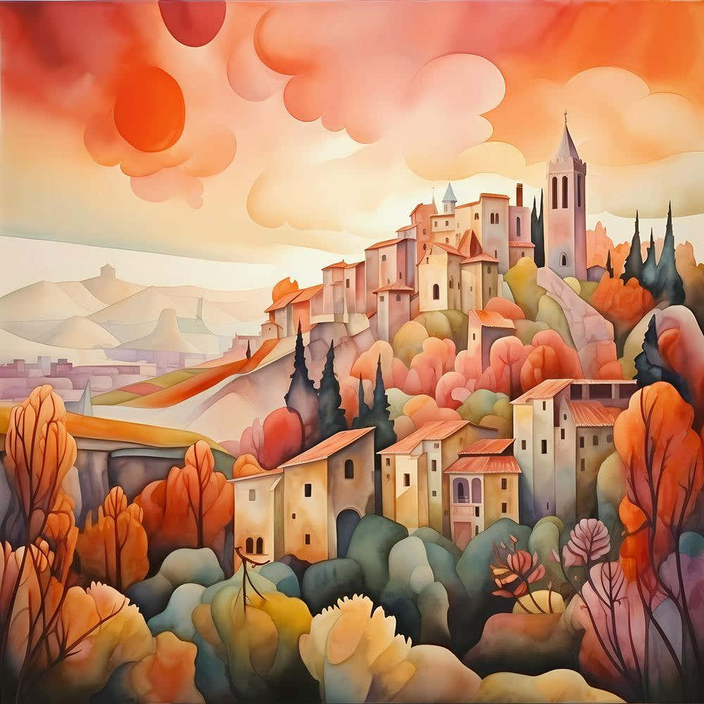 Capri Colours: Abstracted Beauty