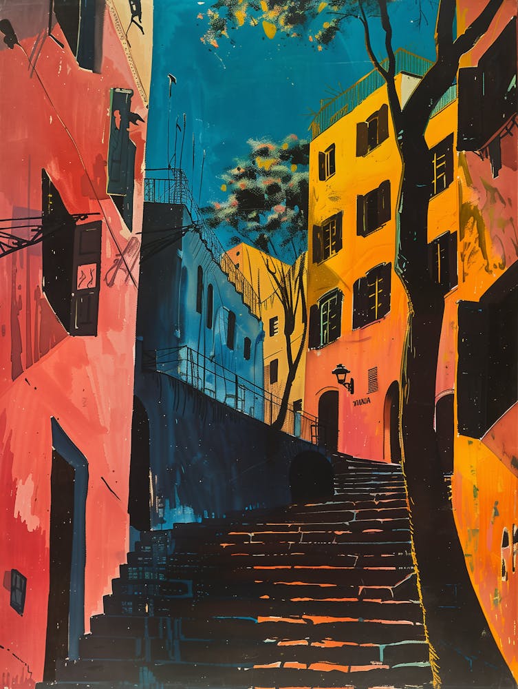 Stairs In The City