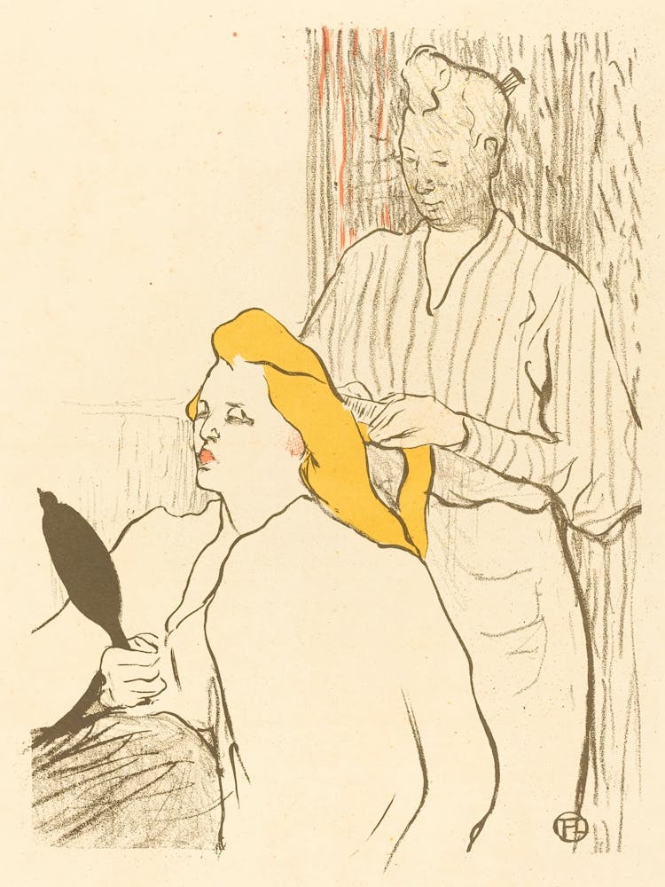 The Hairdresser (1893), Henri de Toulouse-Lautrec