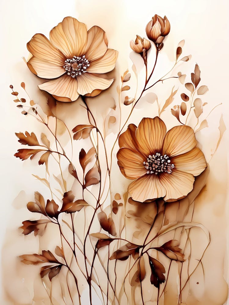 Brown Flowers