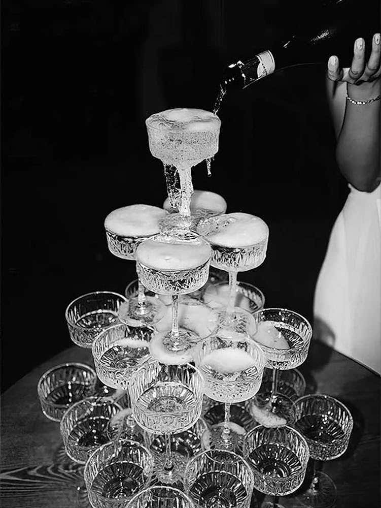 Vintage Champagne Glasses