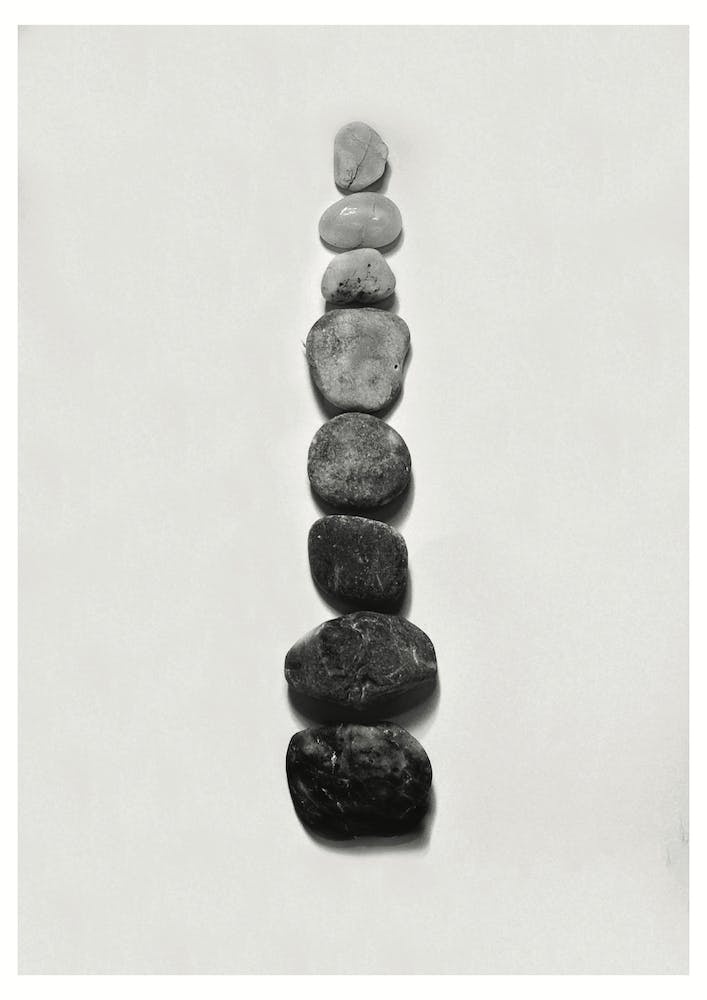 Grey and Black Pebbles