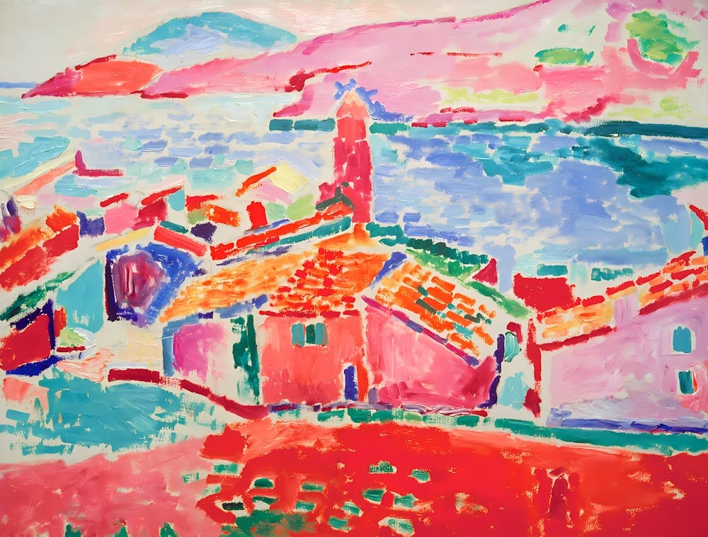 Henri Matisse - The Roofs Of Collioure, 1905