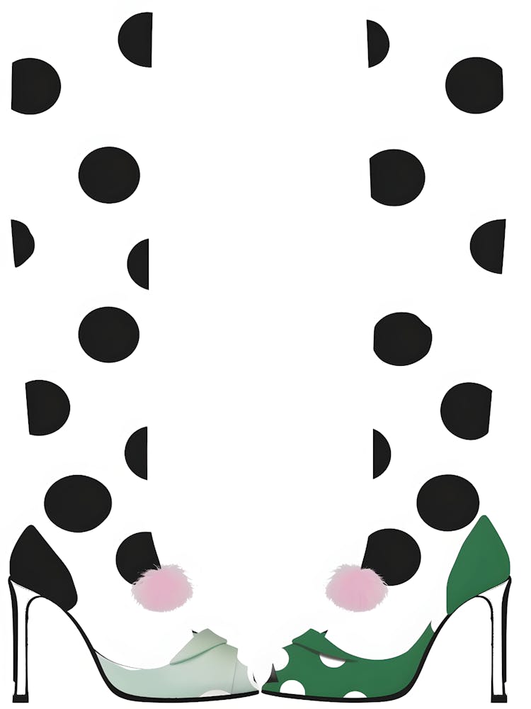 Polka Dot Shoes