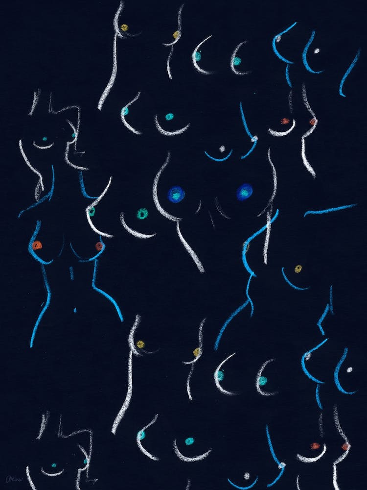 Breasts In Night