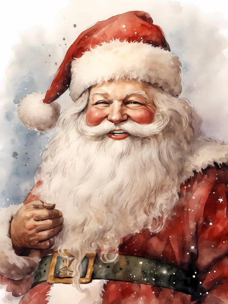 Santa Claus Wall Art
