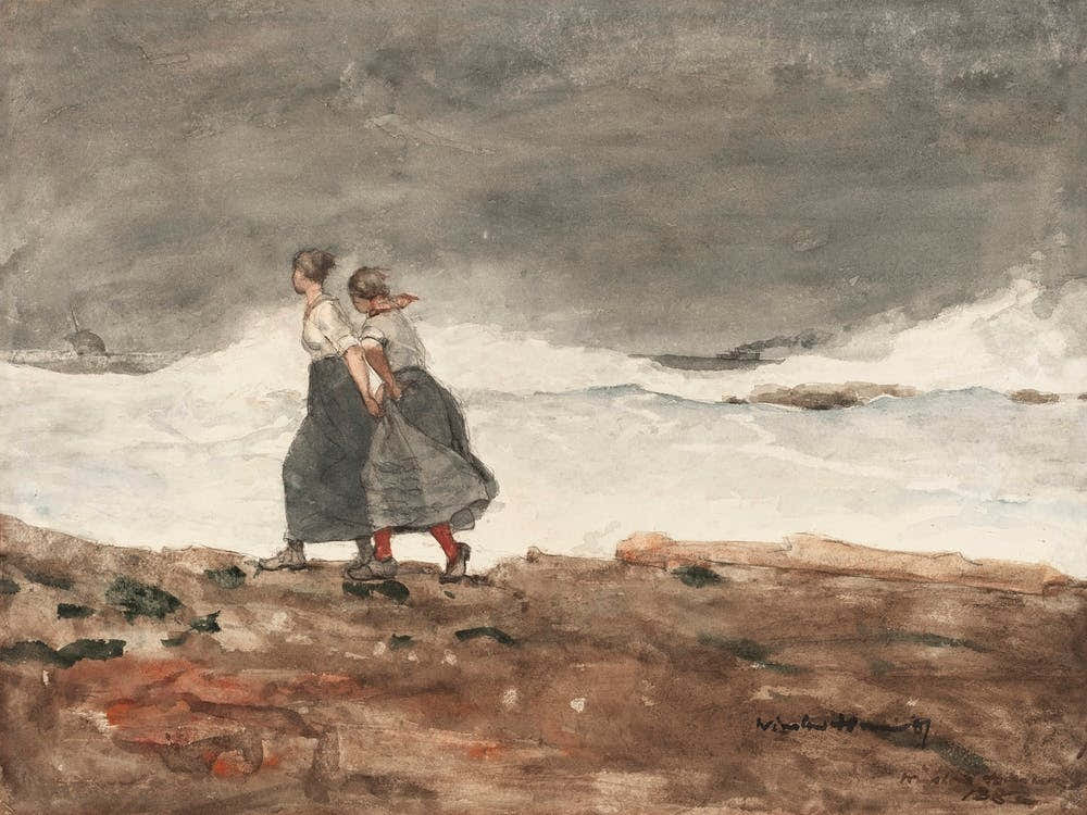 Danger (ca. 1883–1887), Winslow Homer