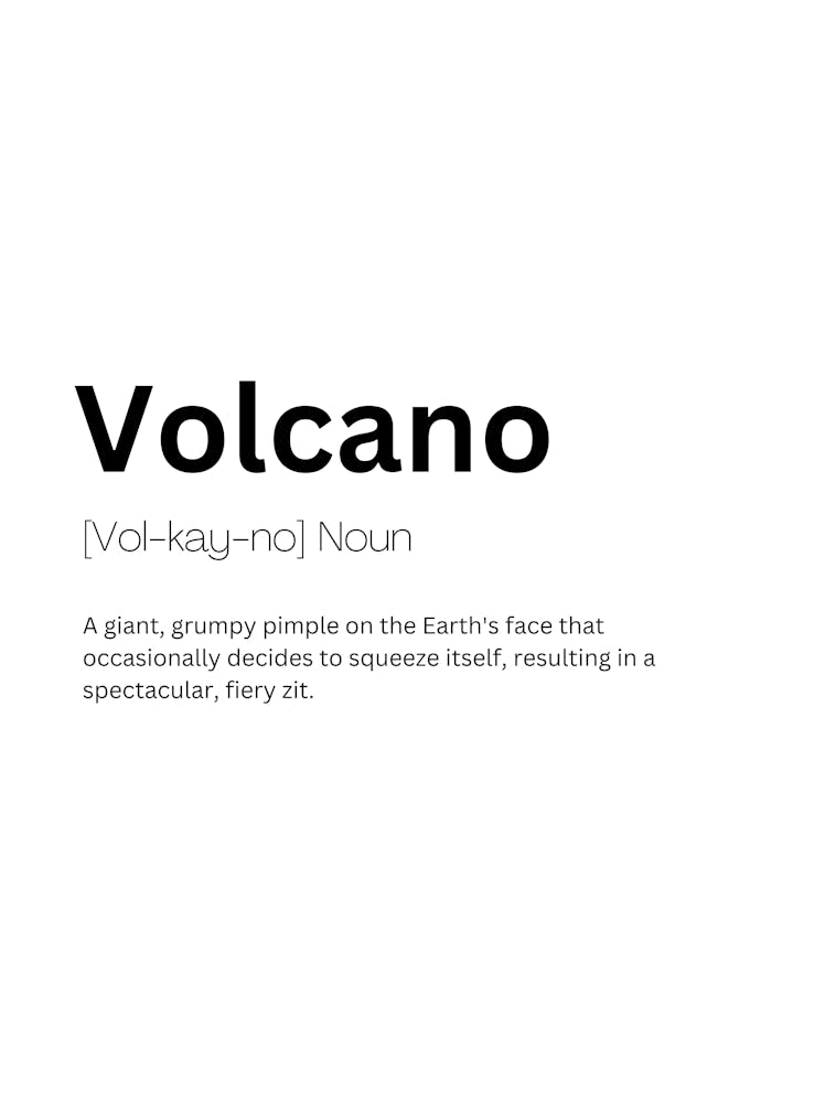 Volcano Definition Meaning