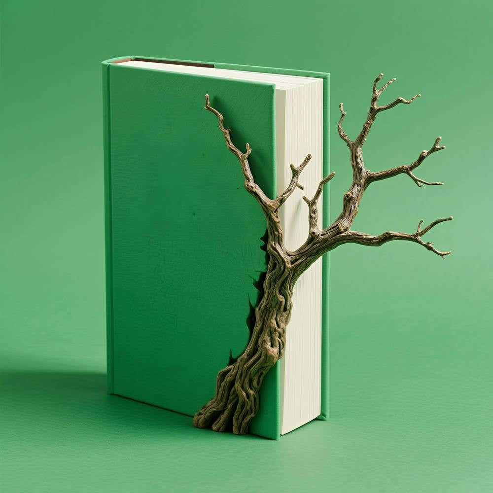 Tree Bookend 1