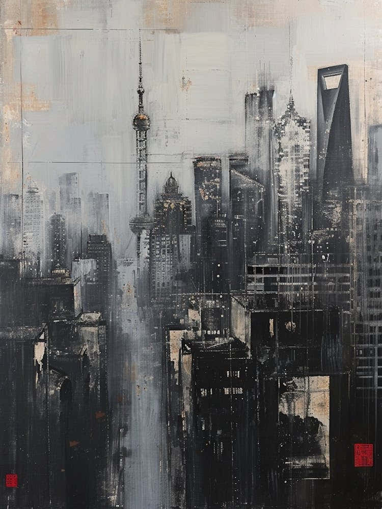 Beijing Kitsch Cityscape Painting 4
